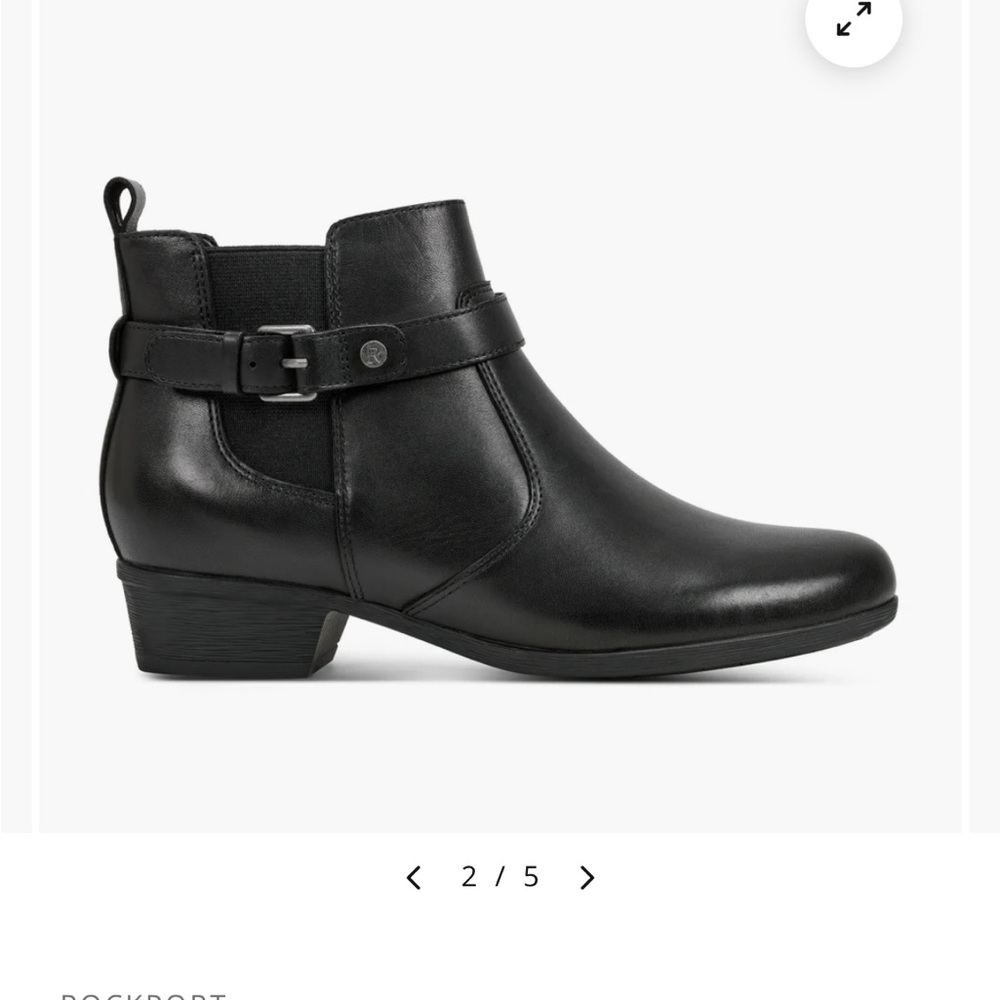 Rockport Women's Chole, Black, 9 Wide New without box